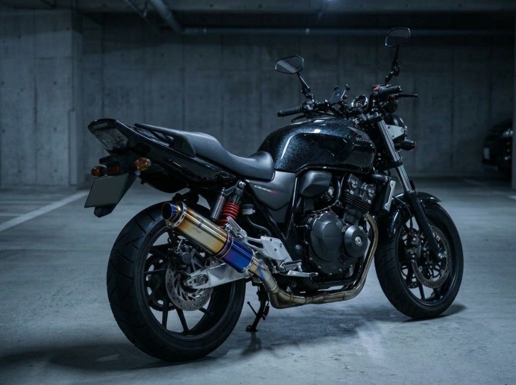 Honda CB400SF REVO — MEDI ALPHA PLUS 緊急バイク輸送